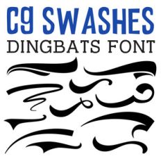 cg swashes dingbats