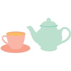 teacup and teapot