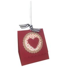 scallop edge valentine lollipop holder