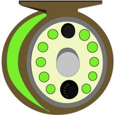 fly fishing reel