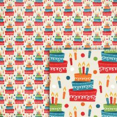birthday cake background paper