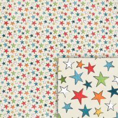 birthday stars background paper