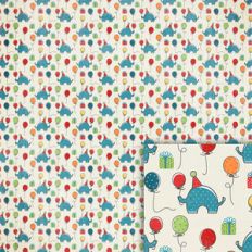birthday elephant background paper