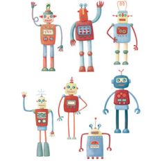 robot stickers