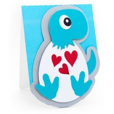 dinosaur egg love card