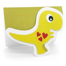 dinosaur t-rex love card