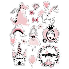 ml once upon a time stickers