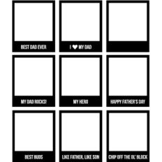 father's day frames