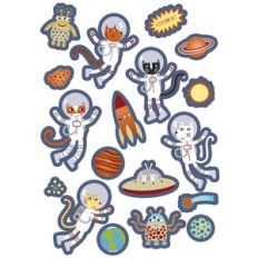 space cats stickers