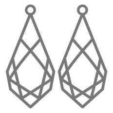 geometric earrings
