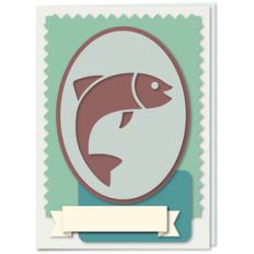 fish emblem panels 5x7 card kit