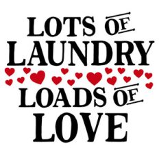 lots laundry loads love