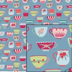 china teacups blue pattern
