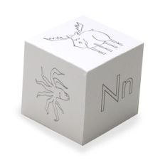 abc coloring block - mno