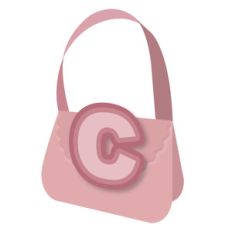 letter c bag