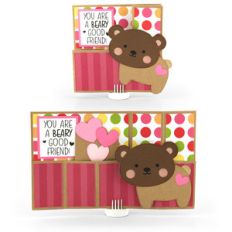 wiper card valentine bear