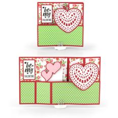 wiper card valentine lace heart