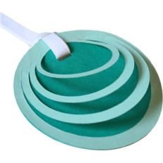 circles gift tag