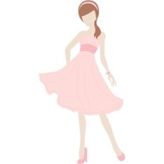 Cocktail Dress (for Emma Paper Doll)