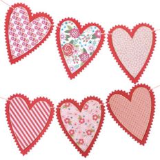 pinking heart banner