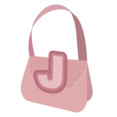 letter j bag