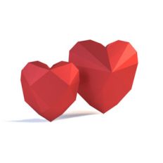 3d heartstone