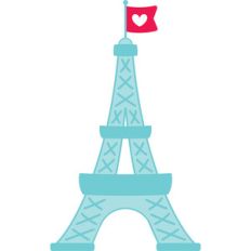 eiffel tower - french kiss