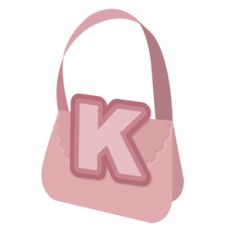 letter k bag