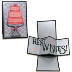 best wishes twist pop card