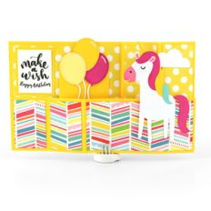 wiper card birthday unicorn