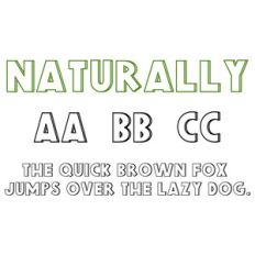 cg naturally font