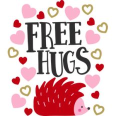 free hugs hedgehog