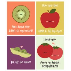 apple of my eye valentine cards