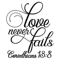 love never fails