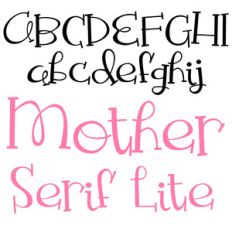zp mother serif lite