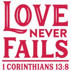 love never fails