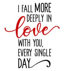 deeply in love
