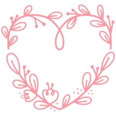 frilly heart vine