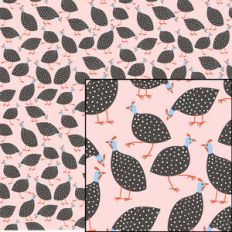 guinea hens poultry pattern