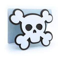 pirate skull card