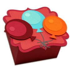 birthday balloon favor box
