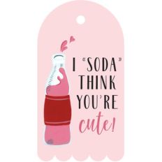i soda think you're cute tag