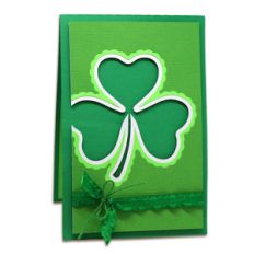 lucky twist pop card