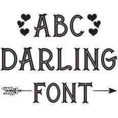 darling font
