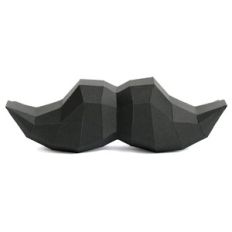 low poly mustache box
