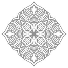 ornate tile stencil