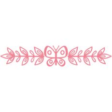butterfly border