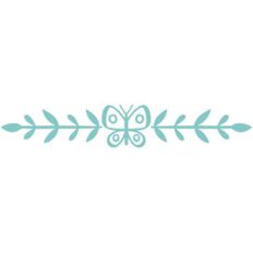butterfly border