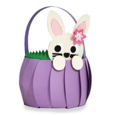 cute bunny basket