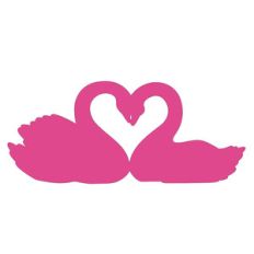 kissing swans love